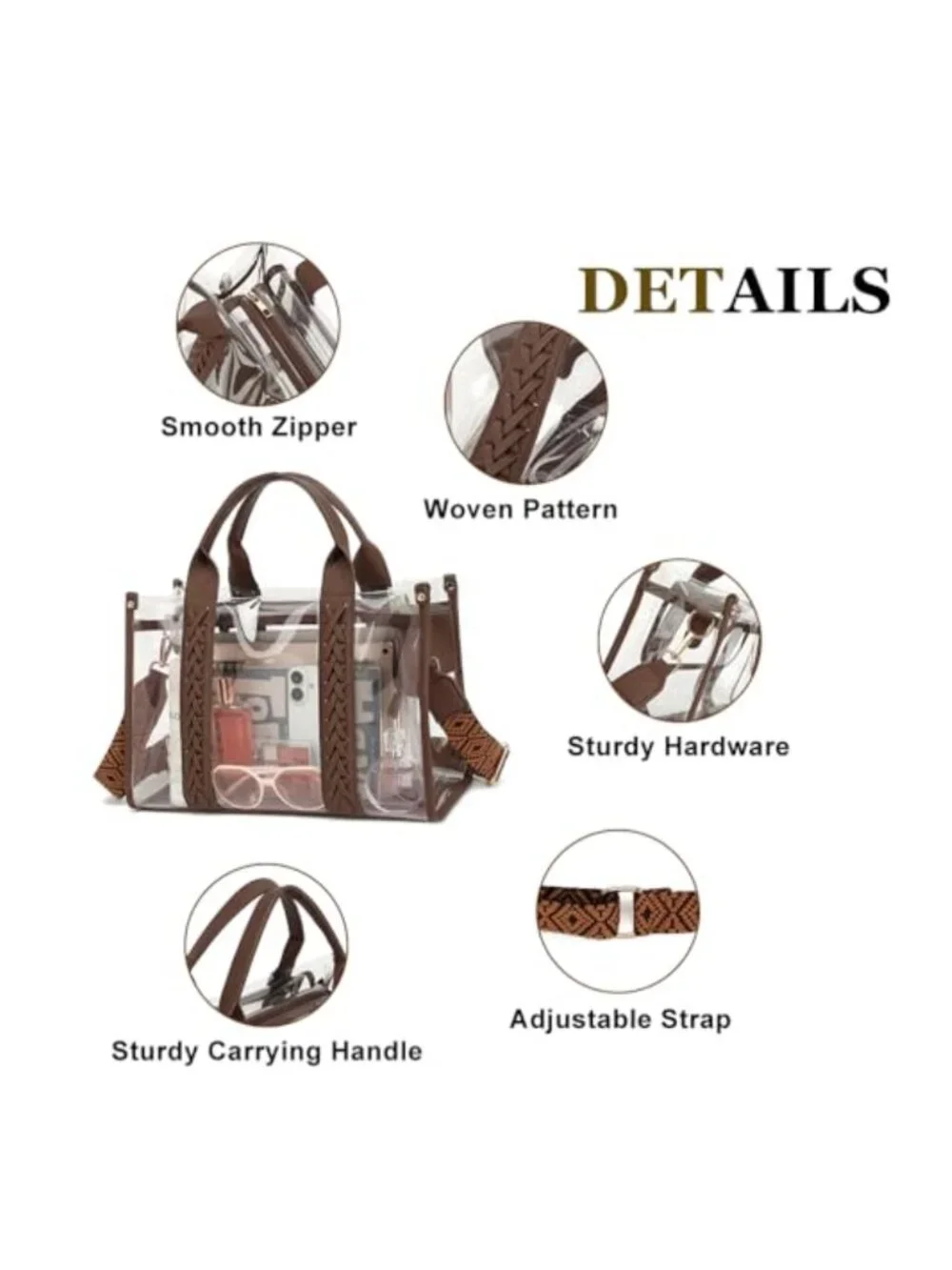 N/A clear tote